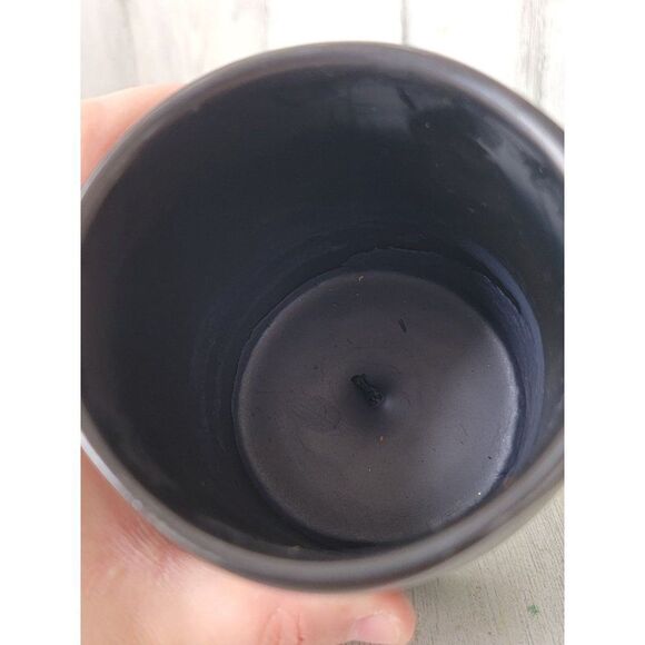 Rae Dunn happy Halloween candle AS IS black home decor - Picture 7 of 8